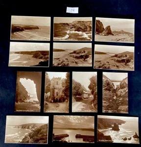 13x Postcards Newquay Porth Cornwall Judges Ltd Real Photo Vintage - Picture 1 of 2