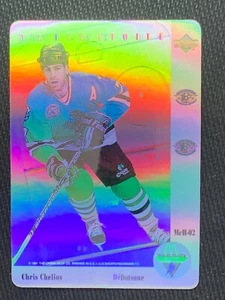 1991-92 McDonald's Hockey Hologram # McH-02 Chris Chelios - Picture 1 of 2