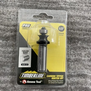 Timberline Amana Tool Router Bit 1/2 Shank Corner Edge Beading 370-12 Carbide - Picture 1 of 3