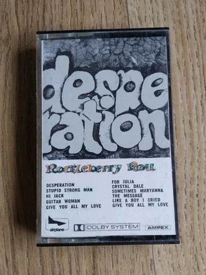 DESPERATION - IVAN GRAZIANI Rockleberry Roll MC CASSETTA AMC-2014 Ampex Airplane - Image 1 of 4