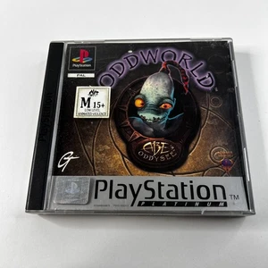Oddworld: Abe's Oddysee - PlayStation 1 (PS1, 1997 PAL) Completo con Manual En muy buena condición - Imagen 1 de 5