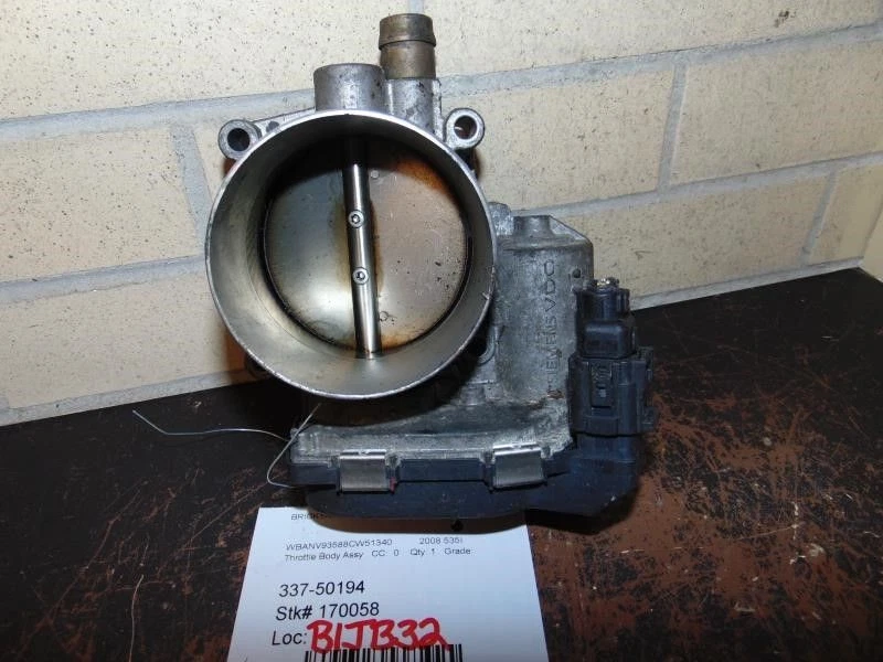 Throttle Body Rdstr sDrive35i 3.0L Twin Turbo Fits 09-16 BMW Z4 1735535 - Imagem 1 de 4