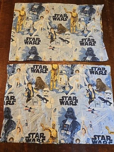 Par de fundas de almohada Pottery Barn Kids Star Wars New Hope tamaño estándar - Imagen 1 de 7