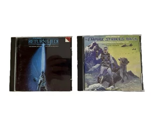 Star Wars: Return Of The Jedi & Empire Strikes Back CD Original Soundtrack - Picture 1 of 3