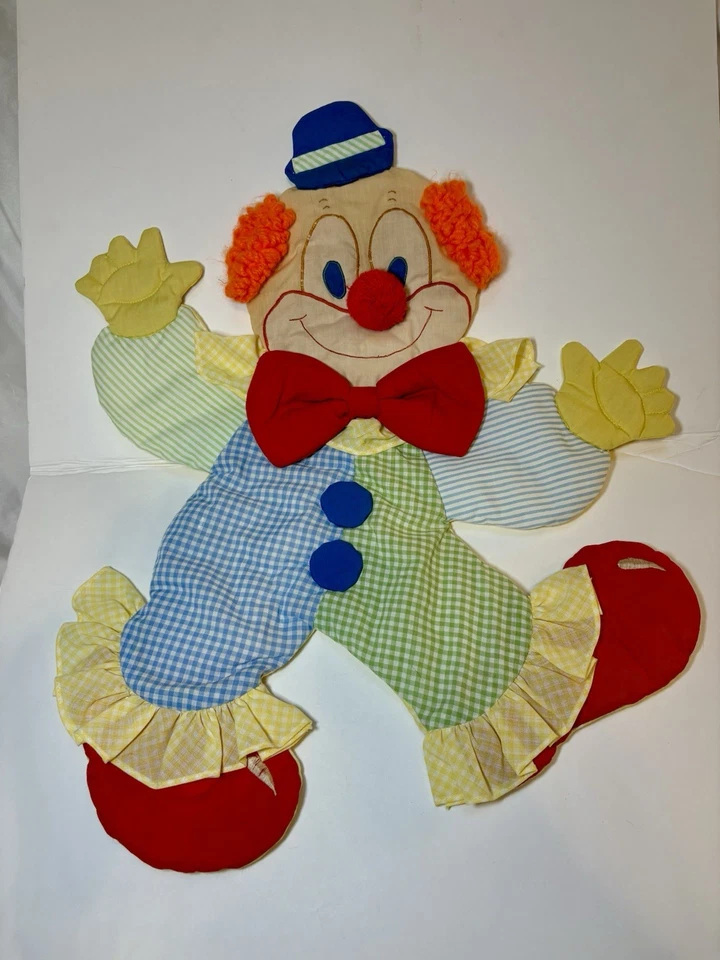 De colección Payaso Tela Colgante de Pared Decoración Guardería Casa de Sombrero Divertido Circo Habitación Decoración Foto 1 de 4