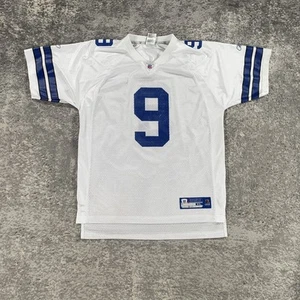 Vintage Dallas Cowboys Jersey Boys XL NFL Football Tony Romo Reebok Polyester - Picture 1 of 12