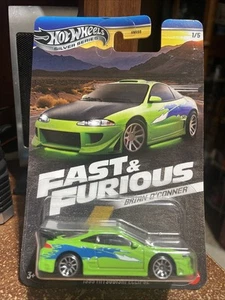 Hot Wheels Silver Series Fast & Furious Brian O'Conner ∞ 1995 Mitsubishi Eclipse - Picture 1 of 3