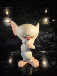 (L1171) Warner Bros. Pinky and Brain Tv Series - Large The Brain  Statue - Picture 1 of 10