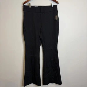 I.N.C. International Concepts Hose Gr. 12 hoher Bund ausgestelltes Bein Pull On schwarz Norm - Bild 1 von 19