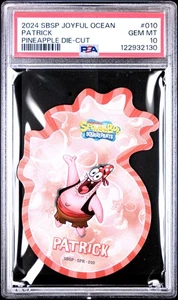 2024 WONDERCARD SPONGEBOB SQUAREPANTS TREASURE SERIES PINEAPPLE #010 PATRICK - Picture 1 of 5