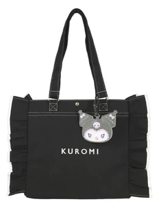Kuromi Tote Bag Angel and Devil Series Black Sanrio SHOBIDO New Japan - Picture 1 of 3
