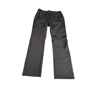 Pantaloni da neve donna Edgeness Pro Softshell foderati in pile neri taglia 12S sci - Foto 1 di 10