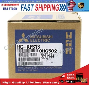 HC-KFS13 1PCS NEW Mitsubishi AC SERVO MOTOR HC-KFS13 US Free TAX - Picture 1 of 1
