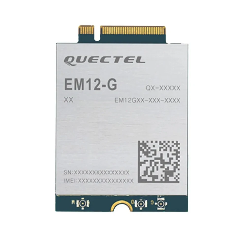 Quectel EM12-G 4G IOT/M2M - Modulo LTE-A Cat 12 M.2 (NGFF) ottimizzato per Global - Immagine 1 di 1