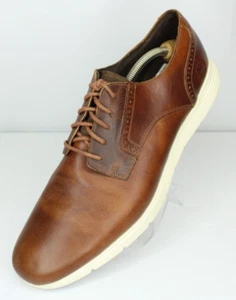 Timberland Franklin Park Zapatos Oxford Para Hombres 13 Marrón Cuero Brogue Con Cordones A22PC - Imagen 1 de 15