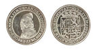R45_287) Modern Medal On Numismatic Model Coin 1660 Silver Ag Ø 40