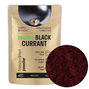 Bio gefriergetrocknetes schwarzes Johannisbeerpulver 100% natürlich ohne Zuckerzusatz - Bild 1 von 13