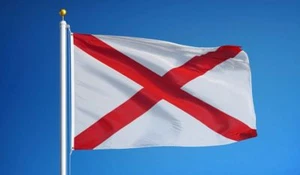 ALABAMA STAATSFLAGGE neu hochwertige 3 x 5 Fuß Größe verblassen widerstehen Flagge US-Verkäufer - Bild 1 von 4