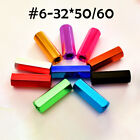 #6-32*50/60 Aluminum Alloy Hexagonal Extended Nut Lock Nut Color Decorative Nut