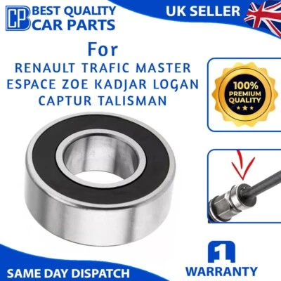 COJINETE CENTRAL PARA RENAULT TRAFIC MASTER ESPACE ZOE KADJAR LOGAN CAPTUR TALISMÁN Foto 1 de 2