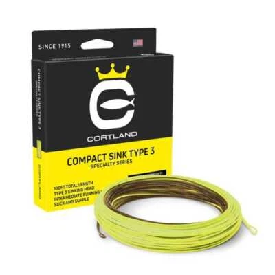 Cortland 444 Compact Sink Di3 Fly Line - Image 1 of 2