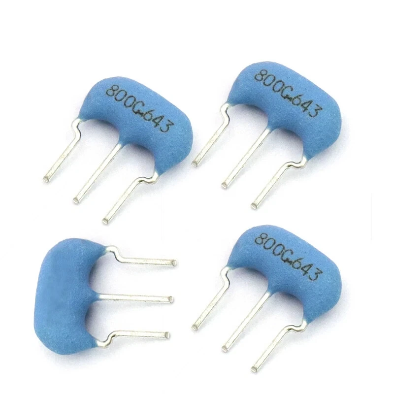 20 PIEZAS CSTLS8M00G53-B0 4MHZ--20MHZ Cerámica Cuarzo Resonador Cristales Oscilador Foto 1 de 2