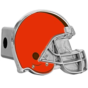 Cleveland Browns Helmet NFL 3D Polyurethane Trailer Hitch Cover 2" Receiver - Picture 1 of 2