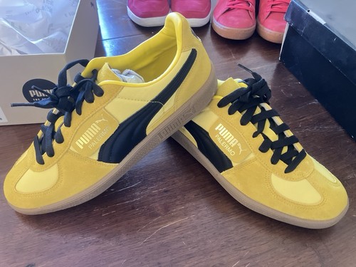 Puma Palermo OG Spectre giallo oro nero Regno Unito 9 nuovo con scatola