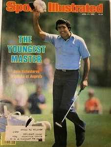 April 21, 1980 Seve Ballesteros Golf Sports Illustrated - Picture 1 of 1