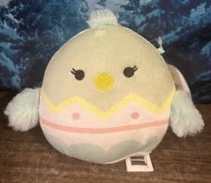 Squishmallows Official Kellytoy Plush 5 inch Justine the Chick NWT! - Picture 1 of 7