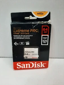 SanDisk 64GB Extreme Pro CFast 2.0 Memory Card ( B237 ) - Picture 1 of 4