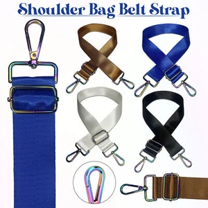 Wide Shoulder Bag Strap Crossbody Adjustable Belt Replacement Handbag Handle - Picture 1 of 27