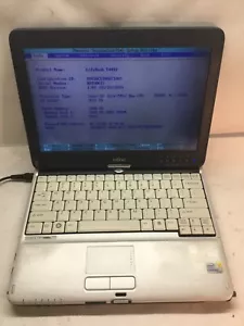 Fujitsu LifeBook T4410 12" Laptop Intel Core 2 Duo -BOOTS TO BIOS *READ* -MZ - Picture 1 of 8