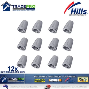 Hills Genuine PRO Clothes Line Tie Off Caps 12pc Folding Clothesline 12 pack - Bild 1 von 4