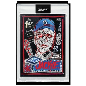 Topps Project 2020 Card 384 - 1952 Jackie Robinson by Gregory Siff (w/Bx) IN HAND - Bild 1 von 3