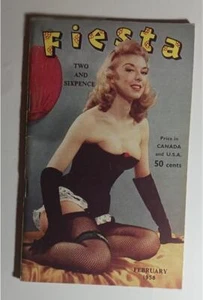FIESTA MAG UK DIGEST FEB 1956 CORAL GAYE MAMIE VAN DOREN PATRICE WYNDHAM - Bild 1 von 10