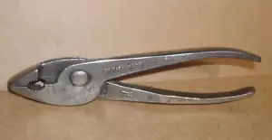 VINTAGE TW BRITISH MADE, SCRIPT FORD, ' 6.5" SLIP JOINT PLIERS - Picture 1 of 10