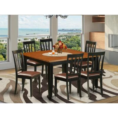 7  PC  Dining  room  set-Dining  Table  and  6  Wood  Dining  Chairs - Image 1 of 4
