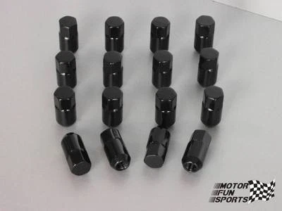 Quad ATV Radmuttern Moose Type 387 M10x1,25 16 St. schwarz - Bild 1 von 2