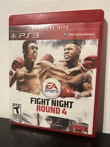 Fight Night Round 4 (PS3 Sony PlayStation 3, 2009) CIB Complete in Box Ali Tyson - Picture 1 of 4