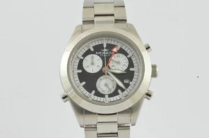 MONDIA QUARZ CHRONO HERREN UHR 38MM STAHL MIT STAHL BAND ARMBANDUHR M034 - Bild 1 von 6