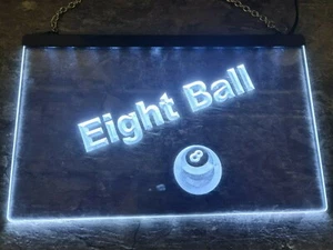 Eight Ball LED-Schild WS - Bild 1 von 1