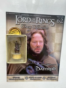 LORD OF THE RINGS CHESS COLLECTION 62 DAMROD EAGLEMOSS FIGURE MODEL + MAGAZINE - Picture 1 of 3