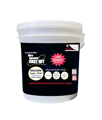 GS 1500 5/8" malla de aguas profundas red fundida Foto 1 de 3