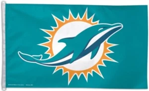 Flagge Hissflagge NFL Miami Dolphins 90 x 150 cm Fahne - Bild 1 von 1