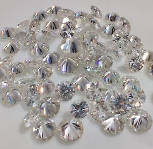 0.80 MM To 15.00 MM VVS1 DF Color Round Brilliant Cut Loose Moissanite 4 Jewelry