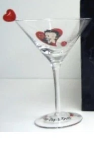 2er Set Betty Boop Martini Gläser 2004 ausgestellt von Applause ohne Karton - Bild 1 von 3