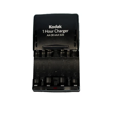 Cargador Kodak 1 hora K6200 para baterías recargables tamaño AA o AAA Foto 1 de 2