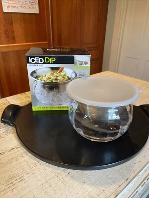 PRODYNE ICED DIP 3 PIECE SET STAINLESS STEEL NEW - Image 1 of 4