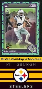 2024 Score-A-Treat #74 CeeDee Lamb A-Treat - Murciélagos verdes - Imagen 1 de 2